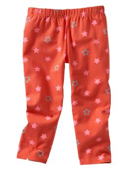 Printed cropped leggings