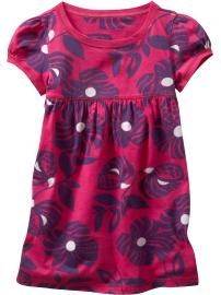 Tropical flower tunic top