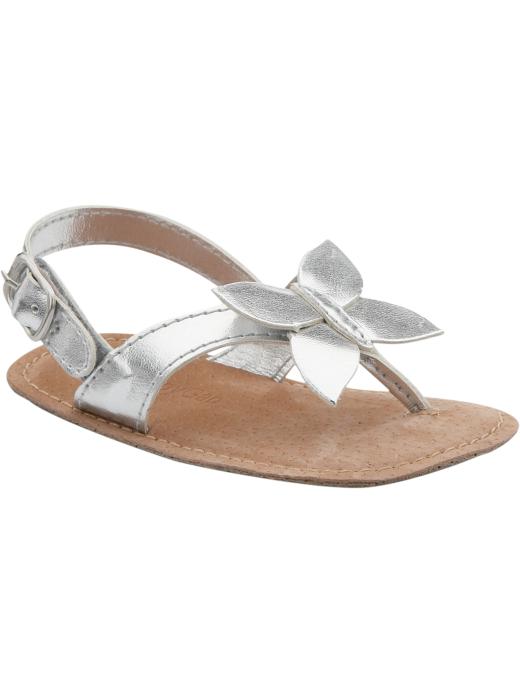 Gap Metallic Butterfly Sandals