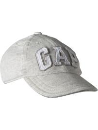 French terry arch logo baseball hat
