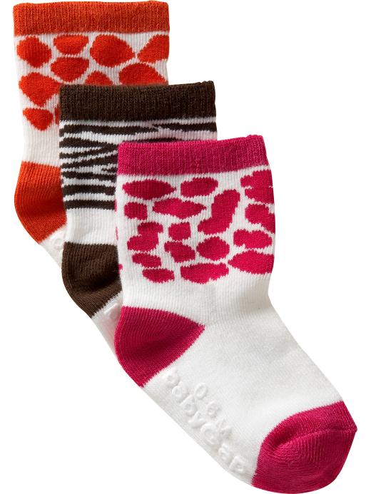 Gap Wild Print Socks 3 Pack