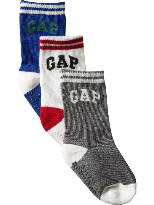 Gap Sporty Arch Logo Socks 3 Pack