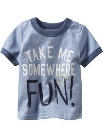 Camp graphic ringer T