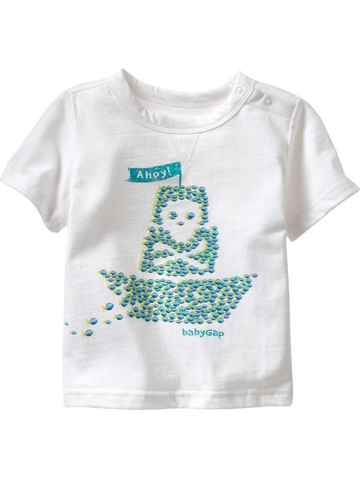 Gap Water Graphic T Shirt