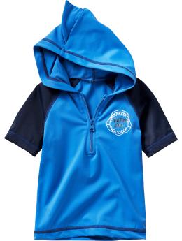 Shark fin hoodie rash guard