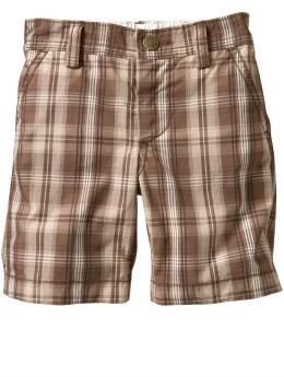 Plaid shorts