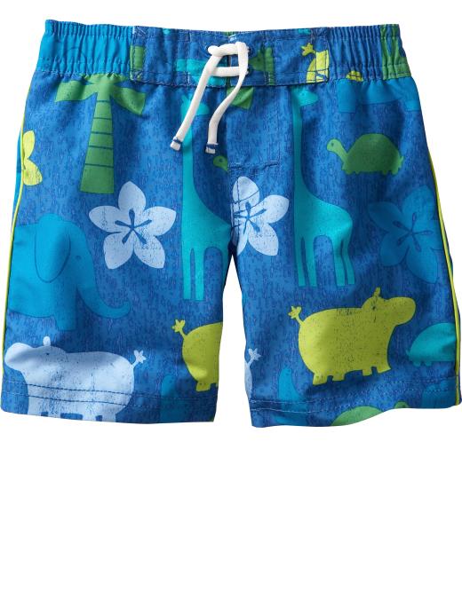 Gap Jungle Graphic Swim Trunks