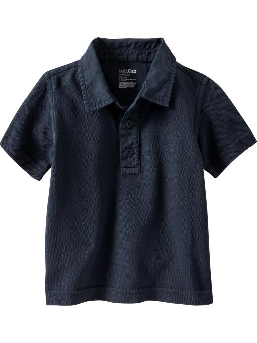Gap Woven collar polo