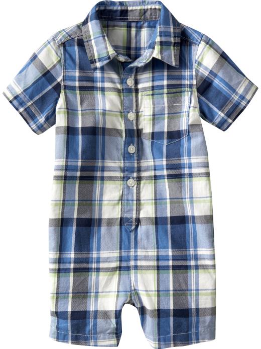 Gap Plaid Short One Piece