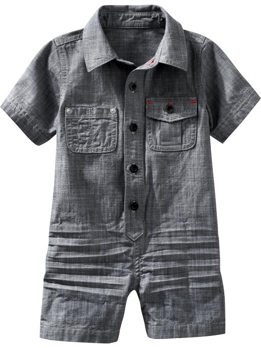 Gap Chambray denim short one piece