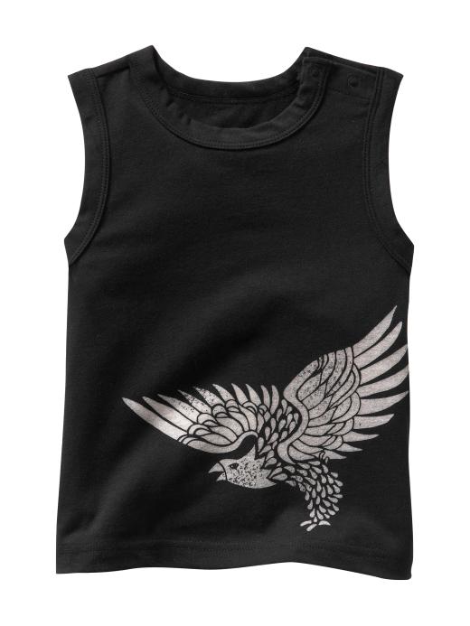 Gap Eagle graphic muscle T