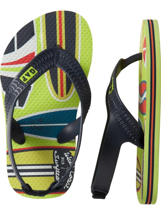 Gap Printed Flip Flops