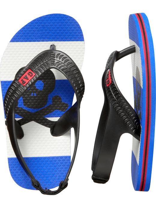 Gap Printed Flip Flops