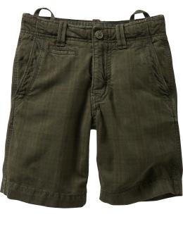 Yarn-dyed shorts