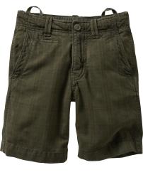 Yarn-dyed shorts