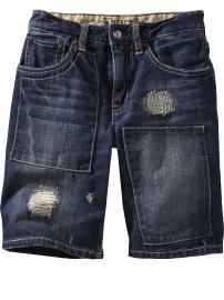 Rip & repair jean shorts