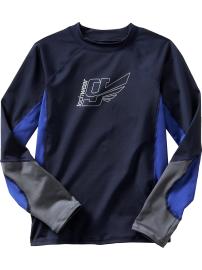 Techwear long-sleeved rashguard