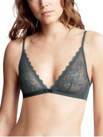 Lacy wireless bra