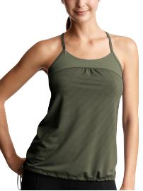 Drawstring active tank