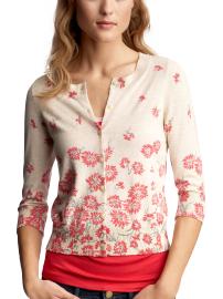 Floral cardigan