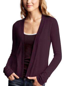 Open cardigan