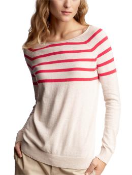 Women's Clothing: Women's Clothing: Striped boatneck sweater: Tops New Arrivals | Gap :  spring clothing warm colors womens