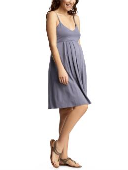 Pleated tank dress