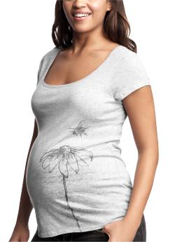 Graphic scoop T