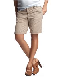No panel Bermuda cutoffs