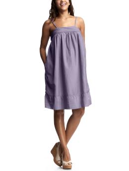 Smocked tank dress