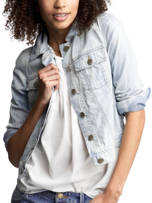 Gap faded denim jacket