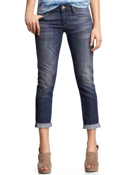 Gap Cropped skinny jeans (medium wash)