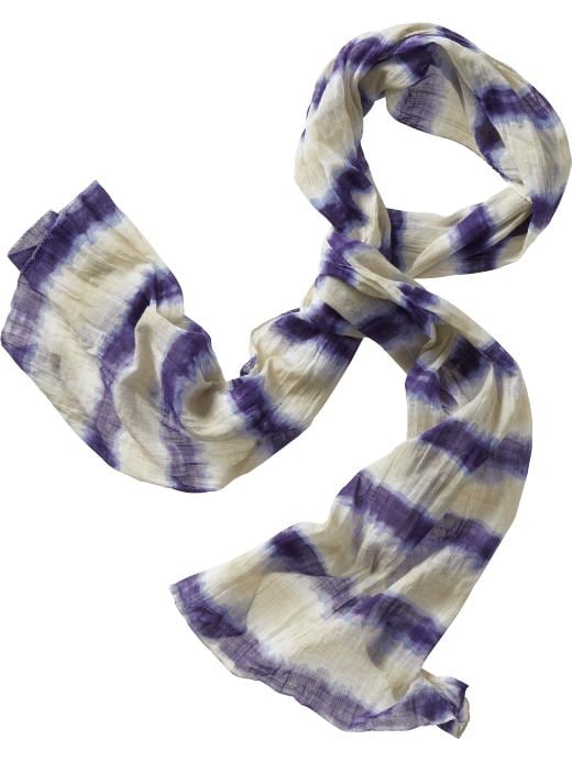 Gap Lightweight tie-dye scarf