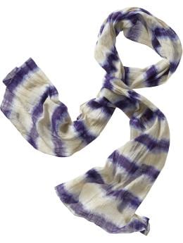 Women's Clothing: Women's Clothing: Lightweight tie-dye scarf: Scarves Hats, Scarves, Belts | Gap