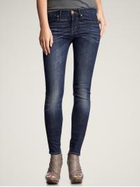 Legging jeans (faded dark wash)