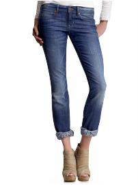 Real straight jeans (bird graphic cuffs)
