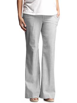 Semi demi panel hip slung trousers (glen plaid)
