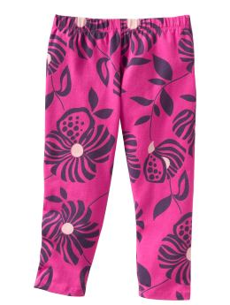 Bright floral leggings