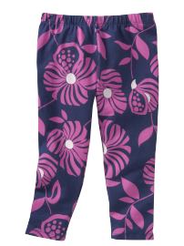 Bright floral leggings
