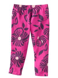 Bright floral leggings