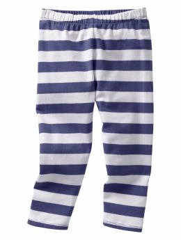 Rugby-striped leggings