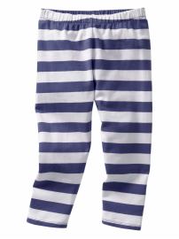 Rugby-striped leggings