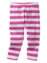 Rugby-striped leggings
