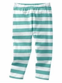 Rugby-striped leggings