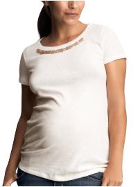 Embellished crewneck T