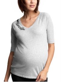Embellished elbow T