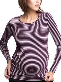 Striped supersoft long-sleeved T