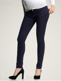 Back panel legging jeans (dark rinsed wash)