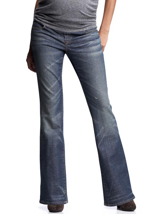 Gap Demi panel sexy boot jeans (faded medium wash)
