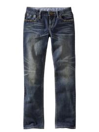 Skinny jeans (studded medium wash)